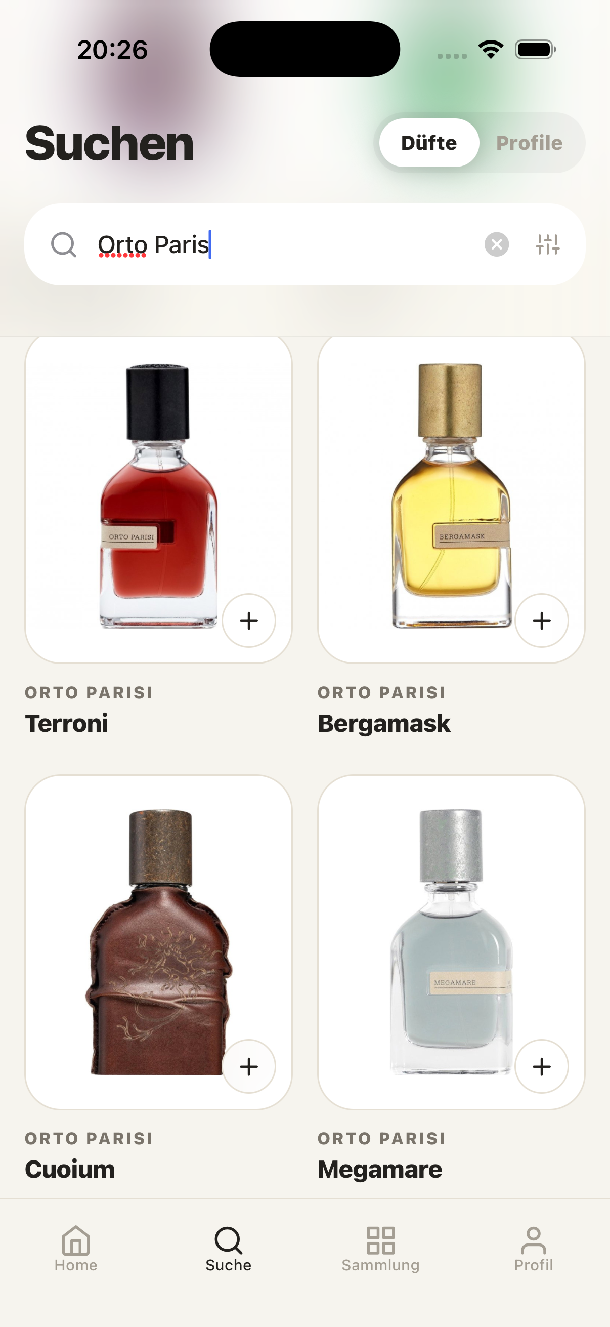 Search Results with Purchase Links